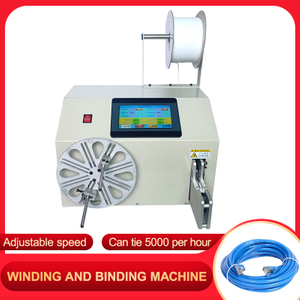 Semi-Auto Wire Bundles Winding And Binding Machine