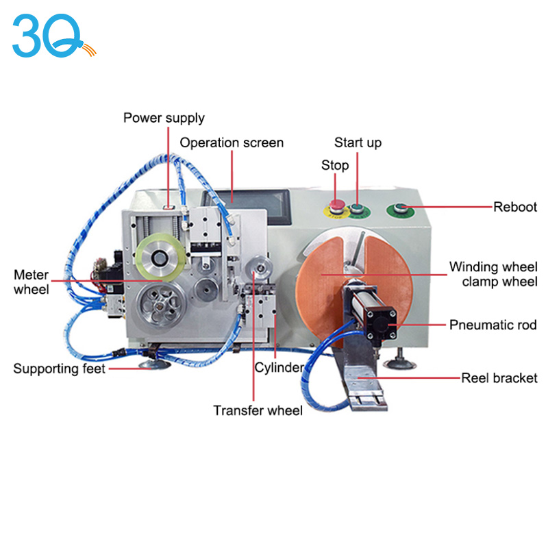 Automatic Wire Winding And Tie Machine - Buy cord winding machine ...