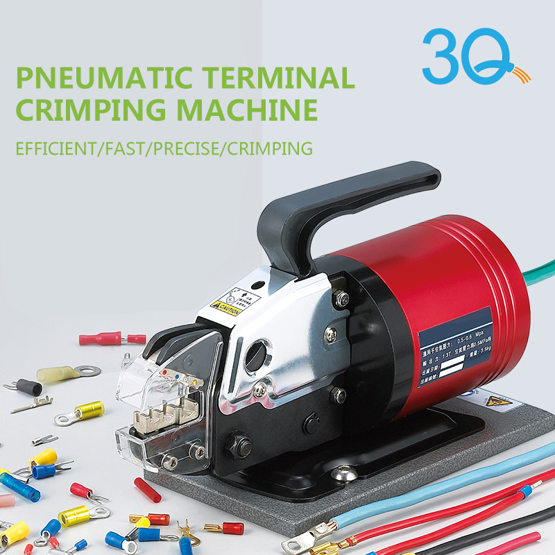 Semi Automatic Electrical Terminal Crimping Tool Wire Cutting Machine