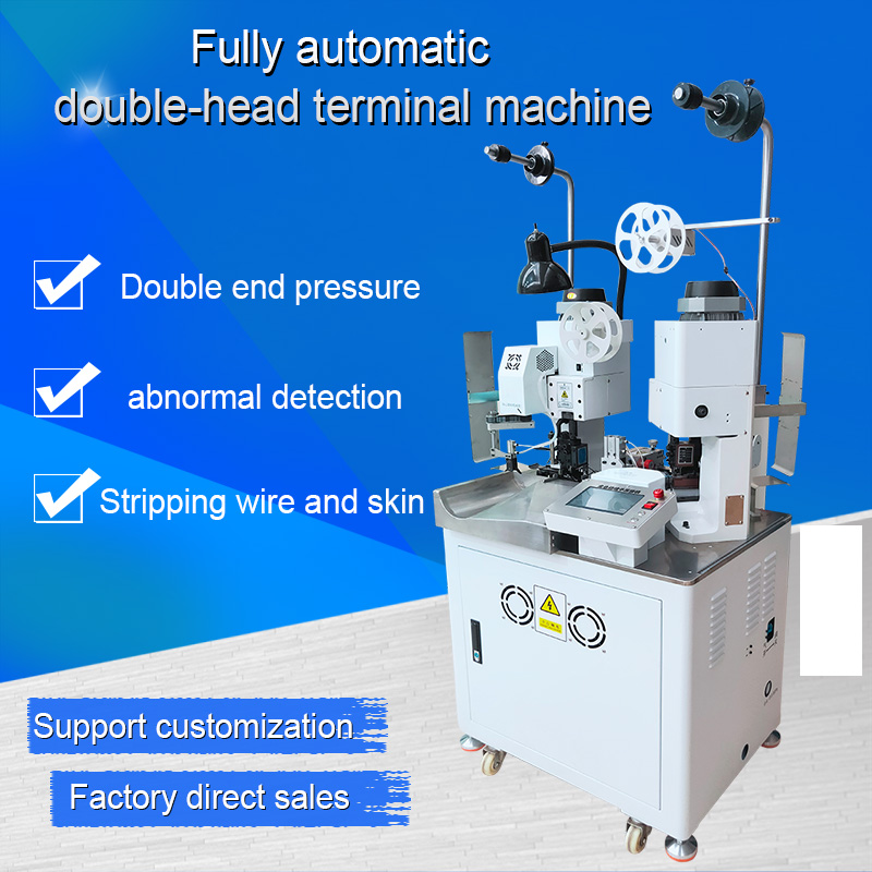 Fully Automatic Terminal Crimping Machine | Double End 