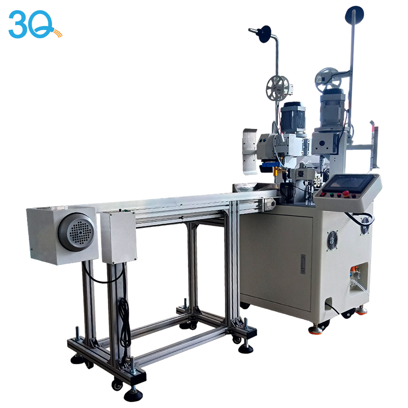 Double-head Terminal Crimping Machine | with Vibrating Plate